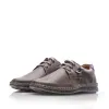 Pantofi casual bărbați din piele naturală, Leofex - 597 Gri Box