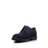 Pantofi casual bărbați din piele naturală, Leofex - 991 Blue Velur