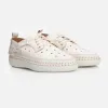 Pantofi casual dama din piele naturala, Leofex - 244  Bej Deschis Box
