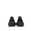 Pantofi casual damă din piele naturală, Leofex - 378 Negru Box