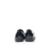 Pantofi casual damă din piele naturală, Leofex - Mostră Cora Negru Blue Degrade Box