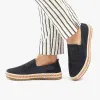 Pantofi casual dama perforati din piele naturala - 1965 Blue Box