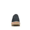 Pantofi casual dama perforati din piele naturala - 1965 Blue Box