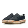 Pantofi casual dama perforati din piele naturala - 1965 Blue Box