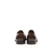 Pantofi eleganţi bărbaţi din piele naturală, Leofex - 527-1 Ciocolată Box