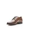 Pantofi eleganţi bărbaţi din piele naturală, Leofex - 534 Ciocolată Box