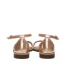 Sandale cu talpă joasă damă din piele naturală - 1108 Roze Box
