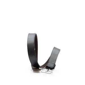 Curea barbati din piele naturala - Negru box 3.5