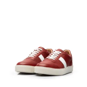 Pantofi barbati sport din piele naturala Leofex - 523 Rosu Box