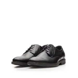 Pantofi casual bărbați din piele naturală Leofex - 603-1 Negru box