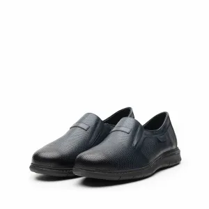 Pantofi casual barbati din piele naturala, Leofex - 623 Blue box