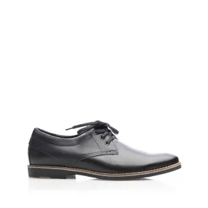 Pantofi casual bărbați din piele naturală, Leofex -  787x Negru Box