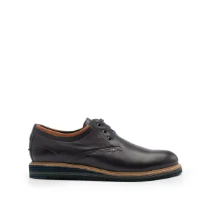 Pantofi casual barbati din piele naturala, Leofex - 788 blue  box