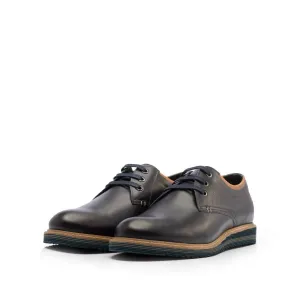 Pantofi casual barbati din piele naturala, Leofex - 788 blue  box