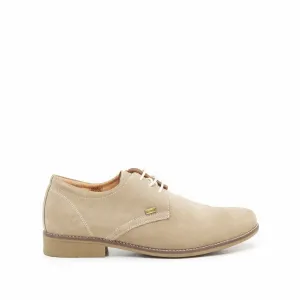 Pantofi copii din piele naturală, Leofex - 578 Taupe velur