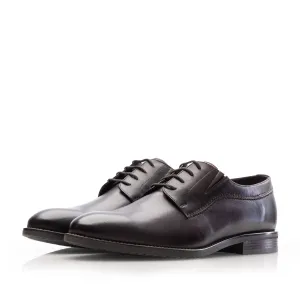 Pantofi eleganţi bărbaţi din piele naturală, Leofex - 529 Mogano Box