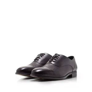 Pantofi eleganti barbati din piele naturala, Leofex - 579 negru