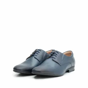 Pantofi eleganti barbati din piele naturala, Leofex - 792 blue box