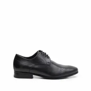Pantofi eleganti  barbati din piele naturala, Leofex - 888 negru