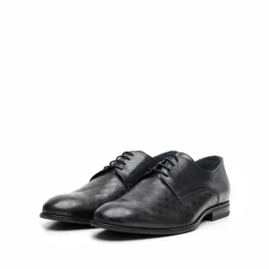 Pantofi eleganti barbati din piele naturala Leofex- 897 negru