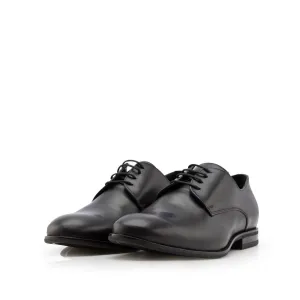 Pantofi eleganţi bărbaţi din piele naturală, Leofex - 898 Negru Box