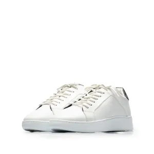 Pantofi sport bărbați din piele naturală, Leofex - 628 Alb Box