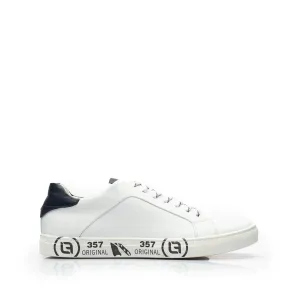 Pantofi sport barbati din piele naturala, Leofex - 881-1  Alb Box