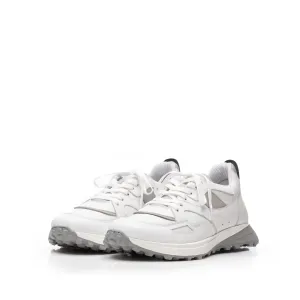 Pantofi sport bărbați din piele naturală, Leofex - Mostră Oscar Alb Box