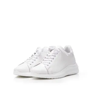Pantofi sport barbati din piele naturala Leofex - Mostră Relu Alb box