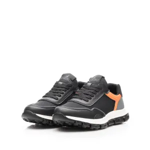 Pantofi sport Otter bărbați din material textil - 4411 Negru Box Sintetic