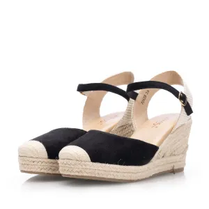 Sandale damă cu platformă, Pass Collection - 4034 Negru