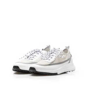 Sneakers  bărbati din piele naturală, Leofex - Mostră Luigi Alb Box Nabuc