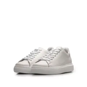 Sneakersi barbati din piele naturala, Leofex - 881 Alb Box