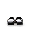 Saboți damă din piele naturală - 3514 Negru Box