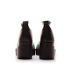 Sandale cu platforma dama din piele naturala, Leofex - 402 Turquoise Box