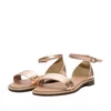 Sandale cu talpă joasă damă din piele naturală - 1108 Roze Box