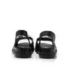 Sandale cu talpă joasă damă, din piele naturală - 144 S Negru Box