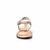 Sandale cu talpa joasa dama din piele naturala,Leofex - 209 Taupe Box