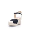 Sandale damă cu platformă, Pass Collection - 4034 Negru