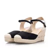 Sandale damă cu platformă, Pass Collection - 4034 Negru