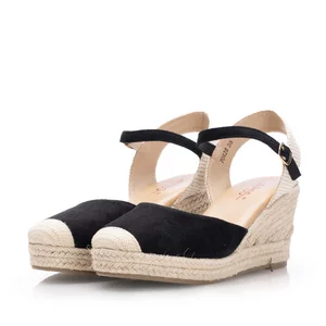 Sandale damă cu platformă, Pass Collection - 4034 Negru