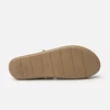 Sandale dama cu talpa groasa din piele naturala - 488 Camel box