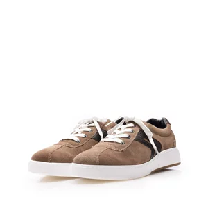 Sneakers bărbați din piele naturală, Leofex - Mostră Herman Maro Velur