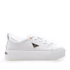 Sneakers damă din piele naturală - 3501 Alb Box