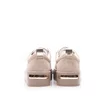 Sneakers damă din piele naturală -  3501 Nude Nabuc