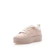 Sneakers damă din piele naturală -  3501 Nude Nabuc