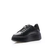 Sneakers damă din piele naturală -  3503 Negru Box
