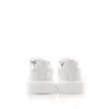 Sneakers damă din piele naturală, Leofex - 077 Alb Box