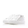 Sneakers damă din piele naturală, Leofex - 077 Alb Box