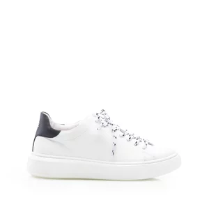 Sneakers damă din piele naturală, Leofex - 310-1 alb box